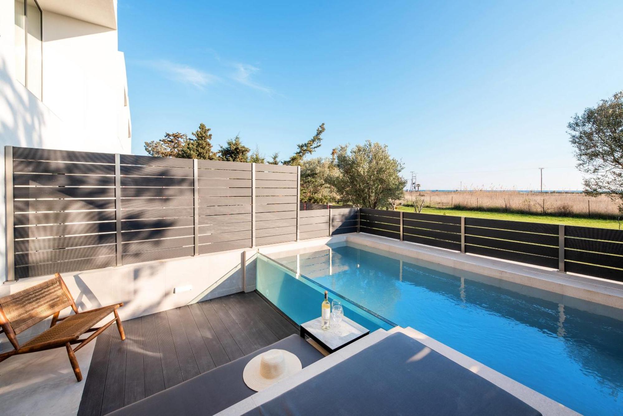 Serene Villas Halkidiki - Cfront Private Pool Nea Iraklia Zewnętrze zdjęcie